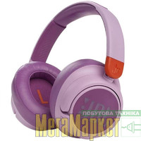 Навушники з мікрофоном JBL JR460NC Pink (JBLJR460NCPIK) МегаМаркет