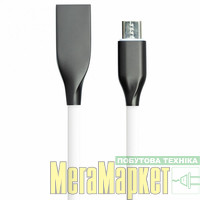 кабель microUSB PowerPlant USB2.0 AM/Micro-B 2m (CA910731) МегаМаркет