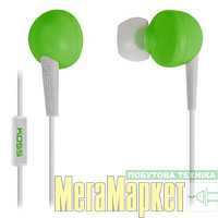 Навушники з мікрофоном Koss KEB6i Green МегаМаркет