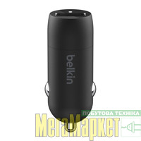 Автомобільний зарядний пристрій Belkin Boost Up Car Charger USB-A with Quick Charge 3.0 (CCA002BTBK) МегаМаркет