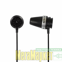 Навушники без мікрофону Koss Sparkplug Black МегаМаркет