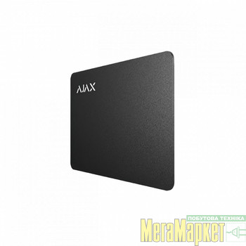 Безконтактна картка Ajax Pass Black 10 шт. (000022787) МегаМаркет