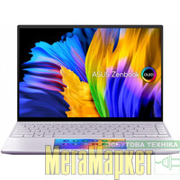 Ноутбук Asus ZenBook UX5400EG-KN129 14WQXGA+ Touch OLED/Intel i7-1165G7/16/1024F/NVD450-2/noOS/Lilac Mist (90NB0T84-M000C0) МегаМаркет
