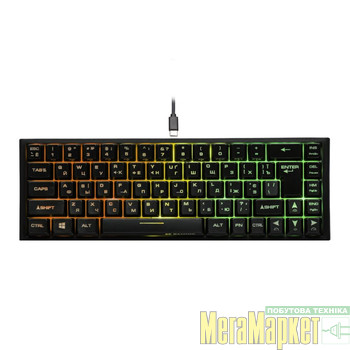 клавіатура 2E KG360 RGB Wireless Black (2E-KG360UBK) МегаМаркет