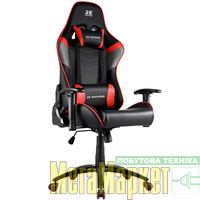 Комп'ютерне крісло для геймера 2E Bushido black/red (2E-GC-BUS-BKRD) МегаМаркет