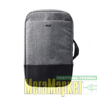 Рюкзак міський Acer Slim 3-in-1 / Black/Grey (NP.BAG1A.289) МегаМаркет