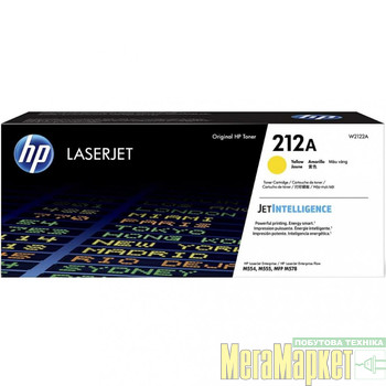 Лазерний картридж HP 212A Yellow (W2122A) МегаМаркет