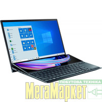 Ноутбук ASUS ZenBook Duo 14 UX482EG Celestial Blue (UX482EG-HY286T) МегаМаркет
