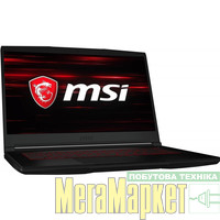 Ноутбук MSI GF63 Thin 11SC Black (GF6311SC-245XUA) МегаМаркет