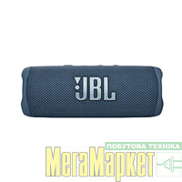 портативна колонка JBL Flip 6 Blue (JBLFLIP6BLU) МегаМаркет