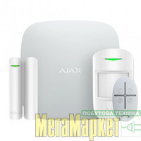 Комплект охоронної сигналізації Ajax StarterKit 2 white МегаМаркет