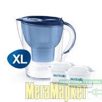Фільтр-глечик для води Brita Marella XL Blue + 2 картриджі МегаМаркет