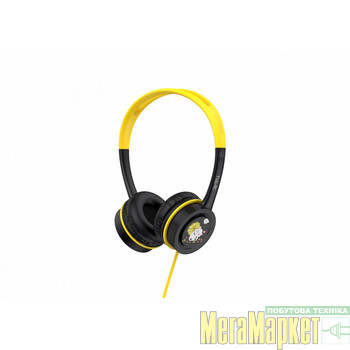 Навушники з мікрофоном Havit HV-H210d Black/Yellow МегаМаркет