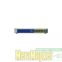 Комутатор некерований Netgear GS516PP (GS516PP-100EUS) МегаМаркет