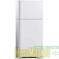 Холодильник з морозильною камерою Hitachi R-VG660PUC7-1GPW) МегаМаркет