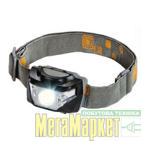 Ліхтар налобний HAMA HEADLAMP 160 LED L160 Grey Orange (00136693) МегаМаркет