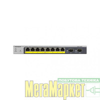 Комутатор Smart Netgear GS110TPv3 (GS110TP-300EUS) МегаМаркет