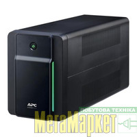 лінійно-інтерактивне ДБЖ APC Back-UPS 650W/1200VA USB Schuko (BX1200MI-GR) МегаМаркет