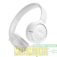 Навушники з мікрофоном JBL Tune 520BT White (JBLT520BTWHTEU) МегаМаркет