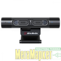 Веб-камера AVerMedia Dualcam PW313D Full HD Black (61PW313D00AE) МегаМаркет