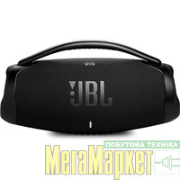 Портативна колонка JBL Boombox 3 Wi-Fi Black (JBLBB3WIFIBLKEP) МегаМаркет