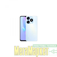 Смартфон Tecno Spark 10 (KI5q) 8/128GB Meta White (4895180797736) МегаМаркет