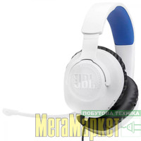 Навушники з мікрофоном JBL Quantum 100P Console White (JBLQ100PWHTBLU) МегаМаркет