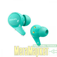 Навушники TWS Philips TAT1207 Blue (TAT1207BL/00) МегаМаркет