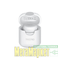 Навушники TWS Tecno Minipods M1 White (4895180759475) МегаМаркет