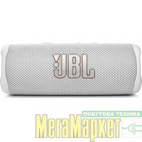 портативна колонка JBL Flip 6 Steel White (JBLFLIP6WHT) МегаМаркет