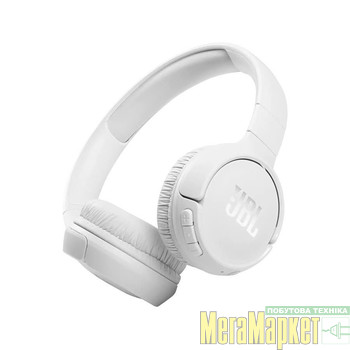 Навушники з мікрофоном JBL Tune 510BT White (JBLT510BTWHT) МегаМаркет