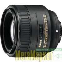 Стандартний об'єктив Nikon AF-S Nikkor 85mm f/1,8G (JAA341DA) МегаМаркет
