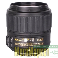 стандартный объектив Nikon AF-S Nikkor 35mm f/1,8G ED МегаМаркет