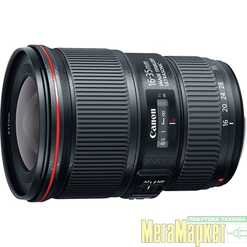 Ширококутний об'єктив Canon EF 16-35mm f/4L IS USM (9518B005) МегаМаркет