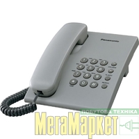 Дротовий телефон Panasonic KX-TS2350UAS Silver МегаМаркет