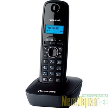 Радиотелефон Panasonic KX-TG1611UAH Grey МегаМаркет