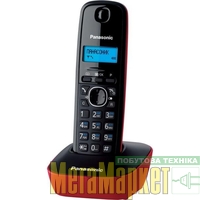 Радіотелефон Panasonic KX-TG1611UAR Red МегаМаркет