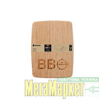 Дошка для нарізання Bergner Bbq lovers, 30х22 см, бамбук (BG-39987-AA) МегаМаркет